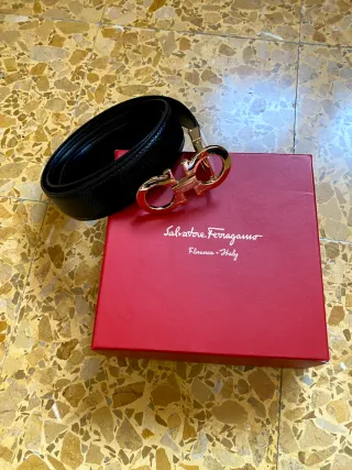 Cintura Salvatore Ferragamo fibbia oro