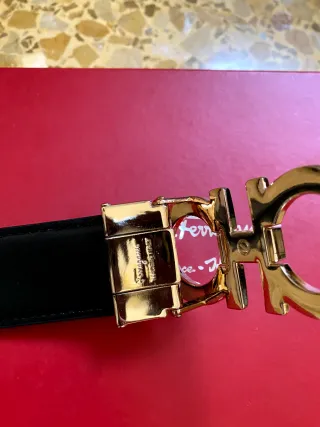 Cintura Salvatore Ferragamo fibbia oro