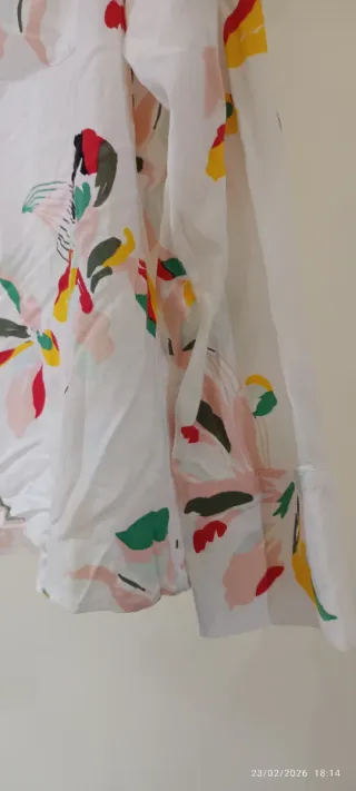 Blusa Steps Multicolor y Blanca