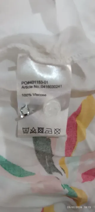 Blusa Steps Multicolor y Blanca