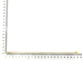 E1805179-36 Gargantilla Oro 18k con Circonita 22cm