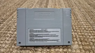 Terranigma SNES cartucho no original
