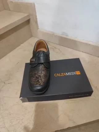 Zapatos ortopédicos Calzamedí negros