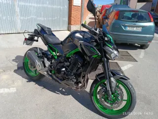 Kawasaki Z900 A2 2023 Negra/Verde