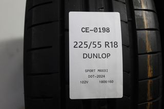 2 Pneumatici Dunlop 225/55 R18 102V
