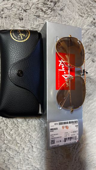 Gafas de Sol Ray-Ban RB3025 Aviator Marrón/Dorado