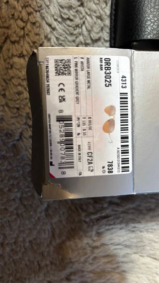 Gafas de Sol Ray-Ban RB3025 Aviator Marrón/Dorado