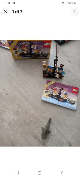 Lego 6257 Pirates - Set completo