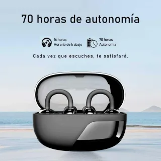 Auriculares Clip Oído Reducción Ruido