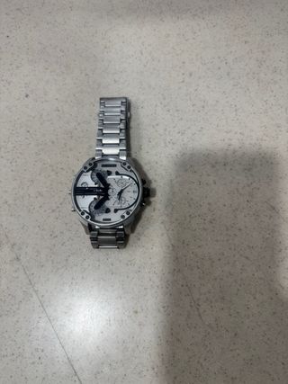 Reloj Diesel Cronógrafo Plata y Negro