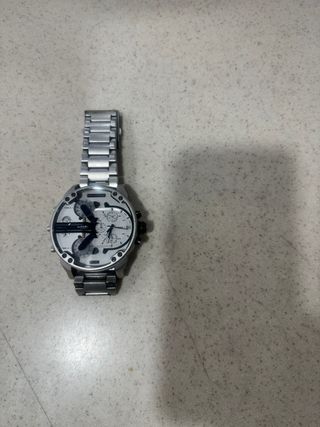 Reloj Diesel Cronógrafo Plata y Negro
