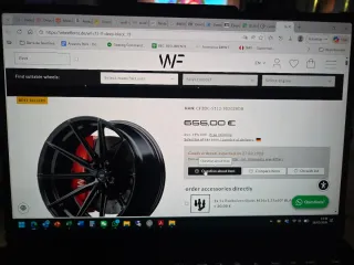 Llantas Audi 20' Wheelforce 265/30R20 Negras