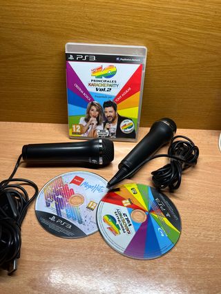 Juego PS3 Karaoke Party Vol.2 + 2 Micrófonos