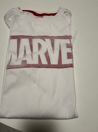 Camiseta Marvel Blanca