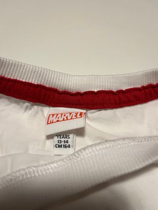 Camiseta Marvel Blanca