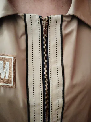 Gabardina Trench M de Miguel Camel Talla XL