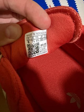 Adidas Gazelle Rojas y Blancas