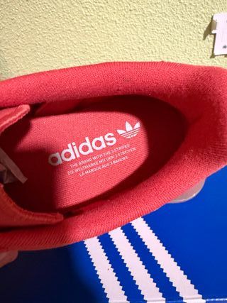 Adidas Gazelle Rojas y Blancas