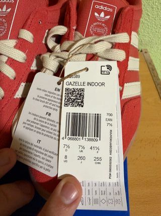 Adidas Gazelle Rojas y Blancas