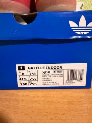 Adidas Gazelle Rojas y Blancas