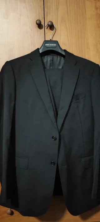 Traje chaqueta Armani Collezioni negro Talla M
