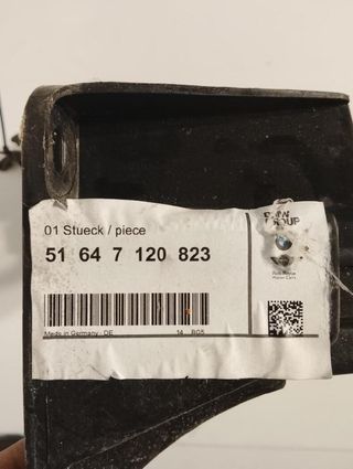 1846 7120823 soporte faro izquierdo bmw serie 1 -