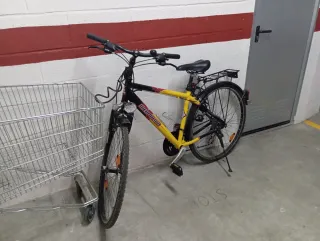 Bicicleta Montaña Amarilla