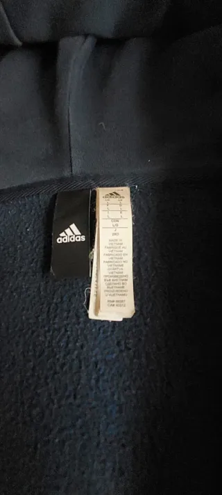 Chaqueta chandal forro polar Adidas, talla L