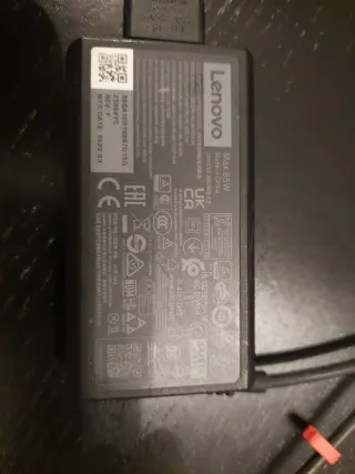 Cargador Lenovo 65W USB-C ADLX65YDC3A Original