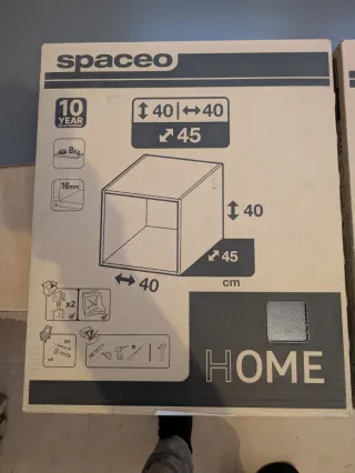 2 MODULOS NUEVOS ARMARIO 40x40x45