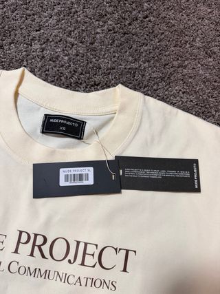 Camiseta Nude Project Beige Talla XS