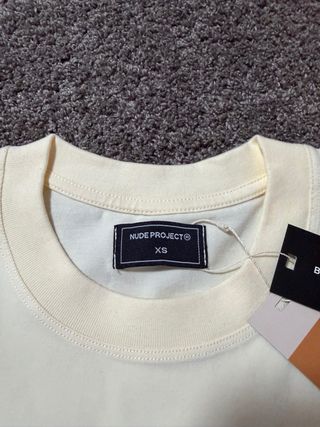 Camiseta Nude Project Beige Talla XS