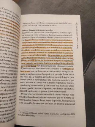 Plena mente: Mindfulness o el arte de estar pre...