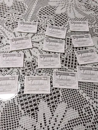 Lote 270+ Cromos Temporada 17/18