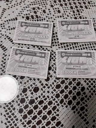 Lote 270+ Cromos Temporada 17/18