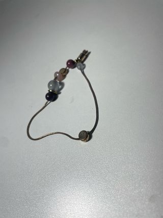 Pulsera Poème dorada y rosa
