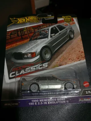 Hot Wheels Premium 1990 Mercedes-Benz 190 E