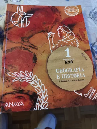 Libro de Geografía e Historia 3 trimestre Madrid