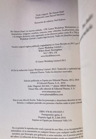 #727 Los Muertos Exiliados - (Herejía de Horus 17)