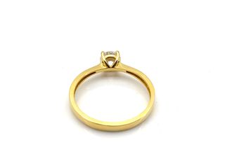 E1802007-55 Anillo Oro 18k con Circonita