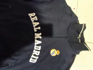 Sudadera Real Madrid cremallera hombre oficial