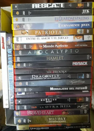 Lote N⁰ 107 DVDs originales