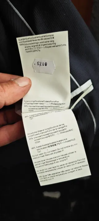 Traje Hugo Boss Negro