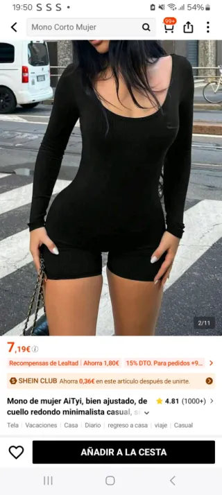 Ropa de shein talla S y XS