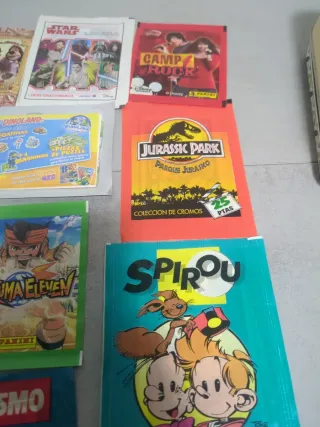 Lote cromos años 90 sin abrir