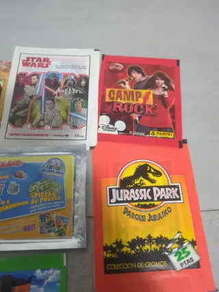 Lote cromos años 90 sin abrir