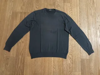 Maglione girocollo blu da uomo BOGGI Milano