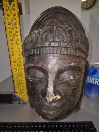 Escultura arte étnico Piedra maciza 7,5 kilos