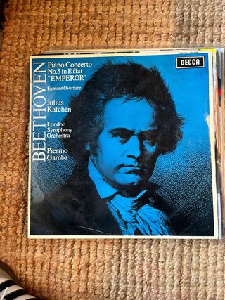 Vinilo Beethoven Concierto Emperador Decca