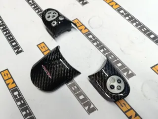 Comandos volante Mini Cooper em carbono